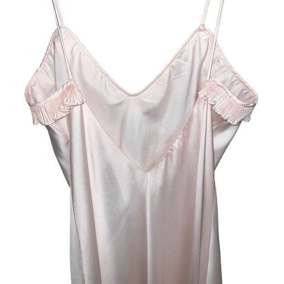 Georgette Trablosi for Saks Fifth Avenue Floor Length Pastel Pink Nightgown - Picture 5 of 7